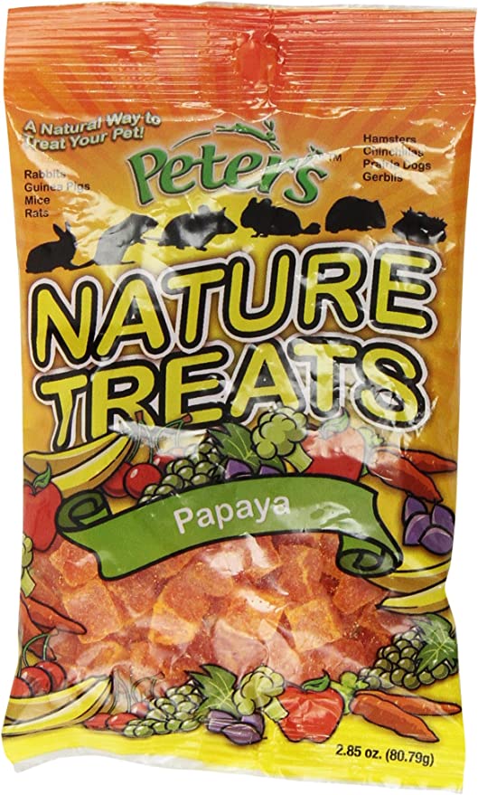 Peters Nature Treats Papaya-2.85 Oz