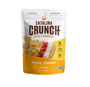 Catalina Crunch Keto Cereal Honey Graham -- 9 oz